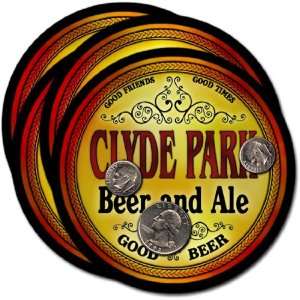  Clyde Park, MT Beer & Ale Coasters   4pk 