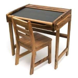  Lipper International Childs Desk with Chalkboard Top and 