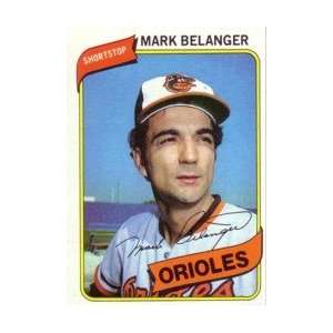  1980 Topps #425 Mark Belanger [Misc.]