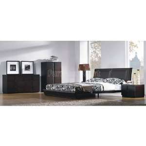  JM Furniture Jenny Platform Bedroom Set (Chocolate) 175421 