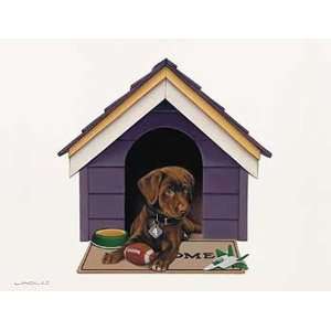  Brett Longley   In the House   Chocolate Lab Signed Open 