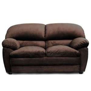 Bella Chocolate Microfiber Love Seat by Acme   5586 