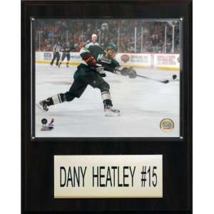  NHL Dany Heatley Minnesota Wild Player Plaque Sports 