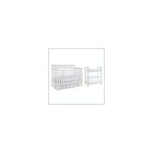    Graco Lauren 4 in 1 Convertible Baby Crib Set in White: Baby
