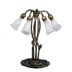  16545 Tiffany style lily table lamp: Home Improvement