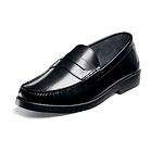 Nunn Bush BAKER Black Leather Mens Slip On Loafer Dress Shoes 84109 