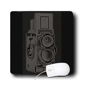   of a Vintage Twin Lens reflex TLR camera   Mouse Pads: Electronics