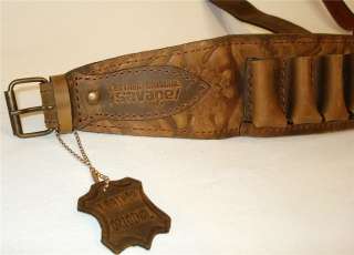   Luxury Leather German Bandolier. BANDOLEER set. Bullet holder.  