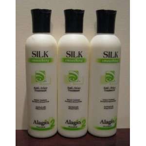  Alagio Silk Smoothing Anti Frizz Treament 8 Oz ( 3 Pack 