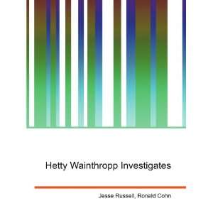  Hetty Wainthropp Investigates Ronald Cohn Jesse Russell 