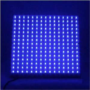  ALL BLUE LED Grow Light Panel 225 LED 110 Volt: Home 
