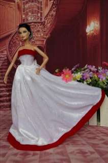 Barbie Doll Clothing , barbie evening dress , wedding dress , barbie 