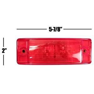    Red Side Clearance Marker Truck Trailer Boat Light: Automotive