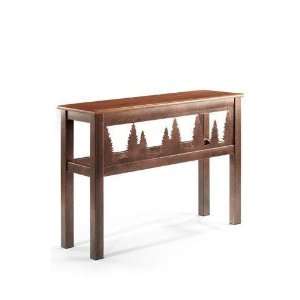    Motif Full scene Console Table With Oak Top: Home & Kitchen