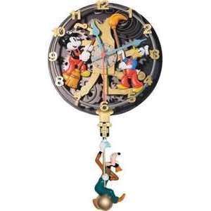   Disneys Clock Cleaners Animated Talking Wall Clock 