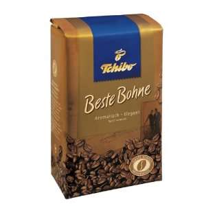 Tchibo Beste Bohne Whole Beans Coffee 17.6oz/500g  Grocery 