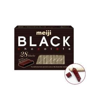 Japan bitter Choco / Japanese Chocolate   Meiji Black Chocolate Bouns 