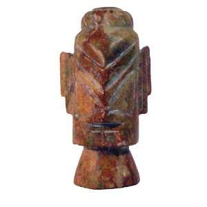   Statue Jade Sculpture Rare Bust Sanxingdui Culture 