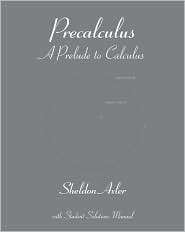   to Calculus, (0470180722), Sheldon Axler, Textbooks   