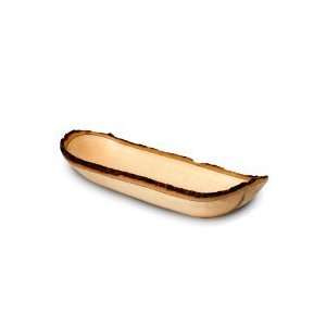 Large Mango Wood Canoe Tray:  Kitchen & Dining