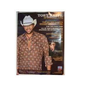    Toby Keith Poster 35 Biggest Hits Big Dog Daddy: Everything Else