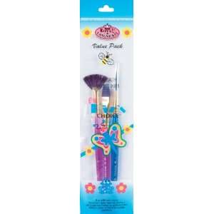  Big Kids Choice Specialty 3 Pack Brush Set