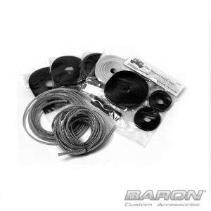  Cable Dress Up Kit Lines and Wires   Black Electronics