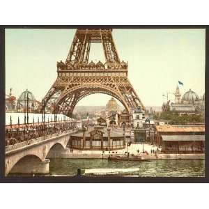   Eiffel Tower,Exposition Universal, 1900, Paris, France