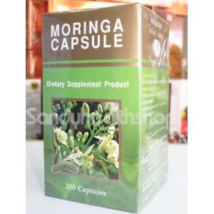  Thailand Herbal Moringa Capsule 200 Capsule Health 