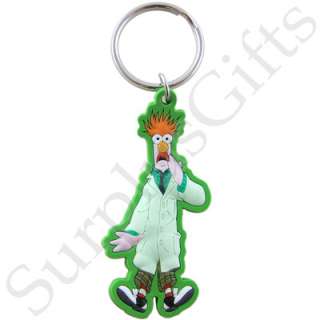 The Muppets Beaker Laser Cut PVC Key Ring Keychain  