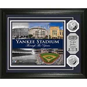  Yankee Stadium Through the Years New York Yankees Silver 