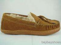 BEARPAW MOC HICKORY BROWN MOCCASIN SUEDE MENS ALL SIZES  