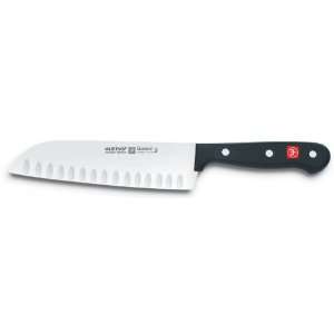   : Wusthof Gourmet 7 Santoku Knife with Hollow Edge: Kitchen & Dining