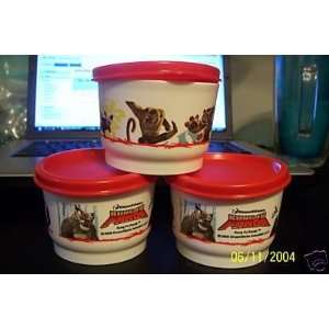    Tupperware Kung Fu Panda Snack Cups Set of 3