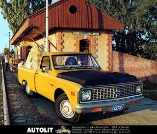 1972 Chevrolet Pickup Truck Factory Photo Mexico Cuautitlan  