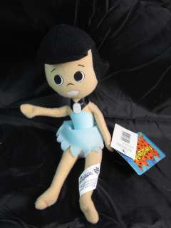 THE FLINTSTONES BETTY RUBBLE PLUSH TOY HANNA BARBERA WITH TAG  