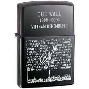    Zippo   Black Ice, Vietnam Wall Memorial