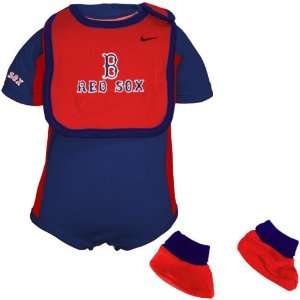   Nike Boston Red Sox Infant Bib & Bootie Set: Sports & Outdoors