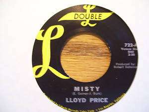 LLOYD PRICE MISTY 45 RPM  