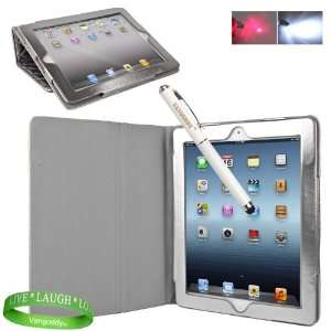 Padded iPad Skin Cover Case Stand with Screen Flap and Sleep Function 
