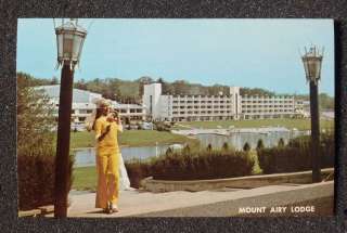 1970s? Blonde Flower Child at Mount Airy Lodge Mount Pocono PA Monroe 