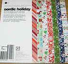 Basic Grey Nordic Holiday 6x6 Paper Pad Scrapbook  