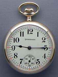 16s, 17J, South Bend, THE Studebaker 223 Pocket Watch, With A 