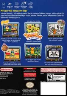 POKEMON CHANNEL for Nintendo GameCube BONUS 3 Reader Cards NEW SEALED 