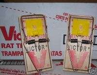 LOT OF 20 NEW VICTOR M150 WOODEN SNAP SPRING MOUSE TRAP  