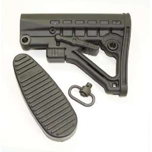 AR15, AR 15, M4/M16 Collapsible Carbine Stock COME WITH T6 Rubber 