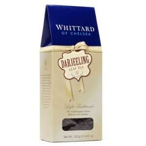 Whittard Black Tea Darjeeling Loose Leaf Tea Packet / 125g / 4.4oz.