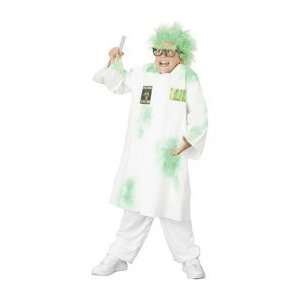  Dr. Toxic Mad Scientist Child Halloween Costume Size 12 14 