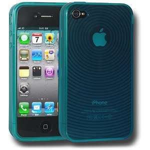   Blue For Iphone 4 Easy Installation Removal Scratch Free: Electronics