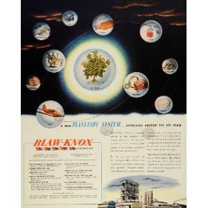  1945 Ad Blaw Knox Chemical Process Engineering Soy Bean 